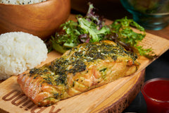 Herb Crusted Salmon - Passover